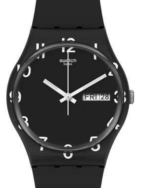 SWATCH ✨ OVER BLACK Swatch Watch | GB757
